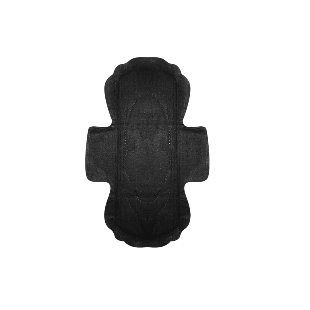 100% Natural Bamboo Charcoal Sanitary Napkins (Regular)