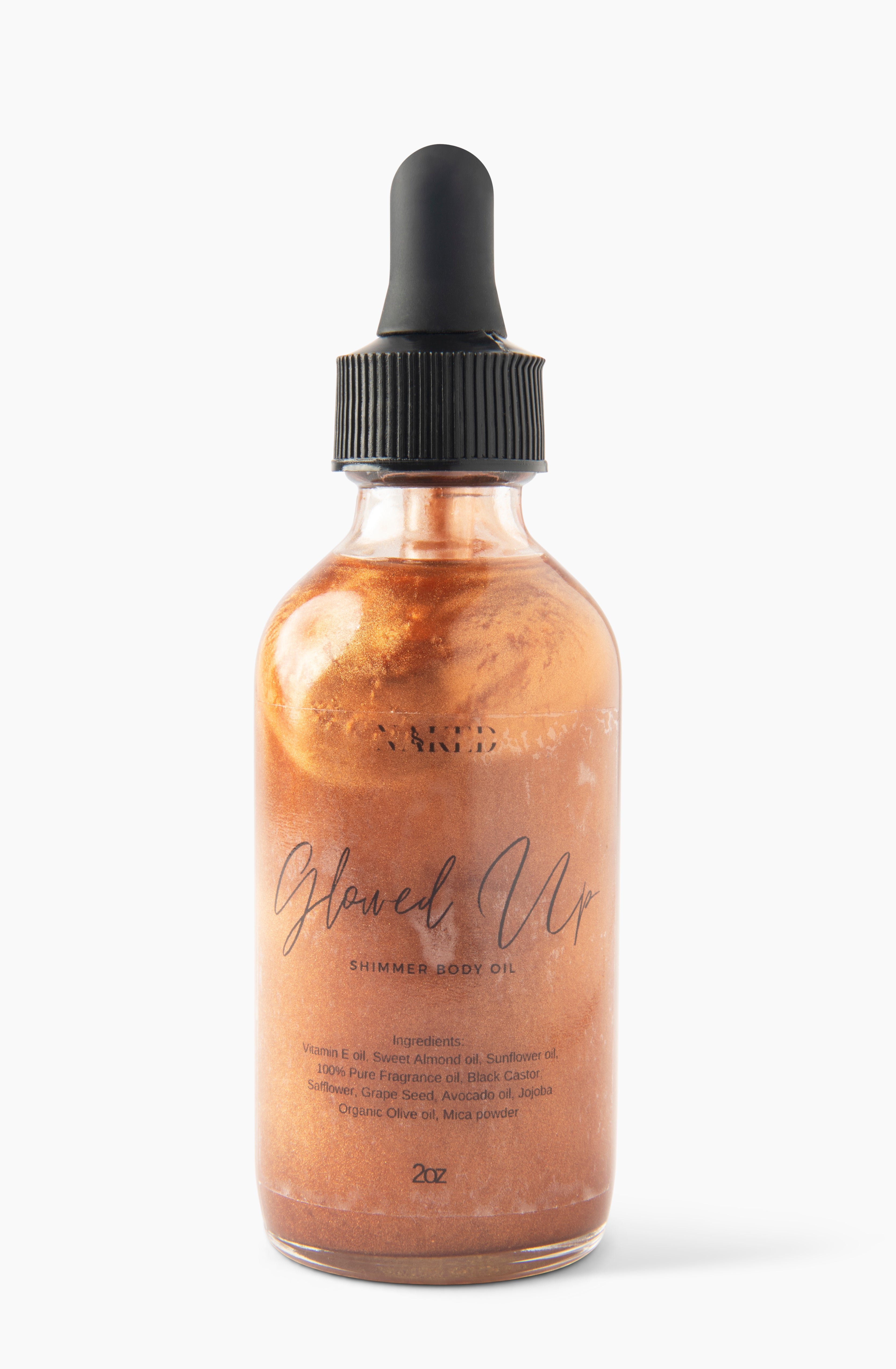 Glowed Up Shimmer Body Oil